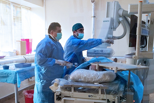 Կլինիկական դեպք. ռենտգենէնդովասկուլյար վիրահատություն աորտայի աղեղի ճյուղերի վրա. armeniamedicalcenter.am