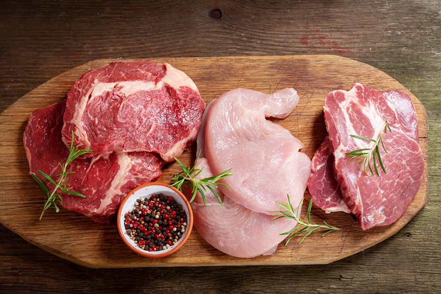 В свинине, говядине и курице обнаружены антиоксиданты – японские учёные